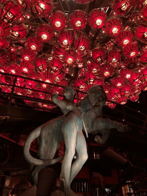 The big chandelier
